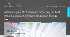 Desktop Screenshot of antibacproducts.com